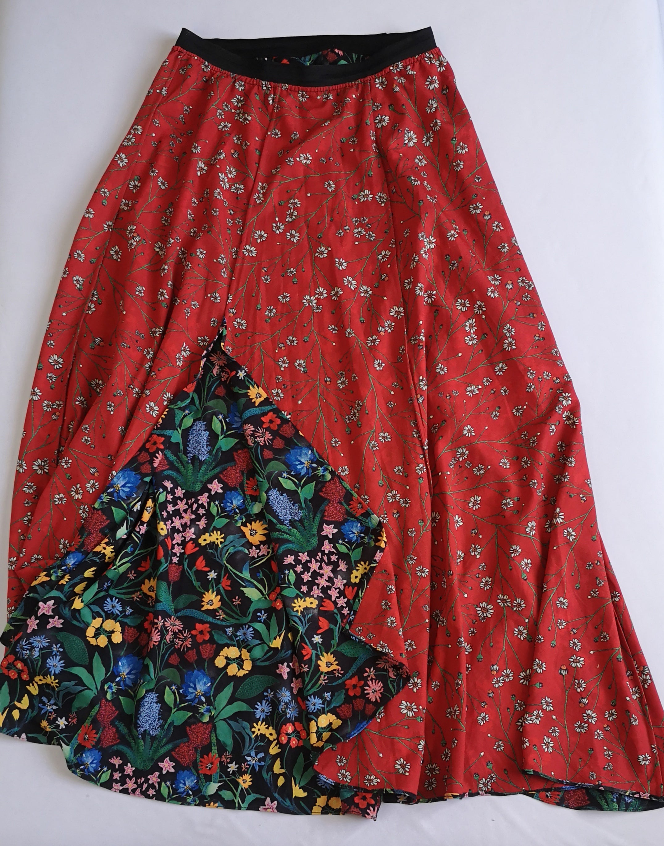 Falda reversible con top