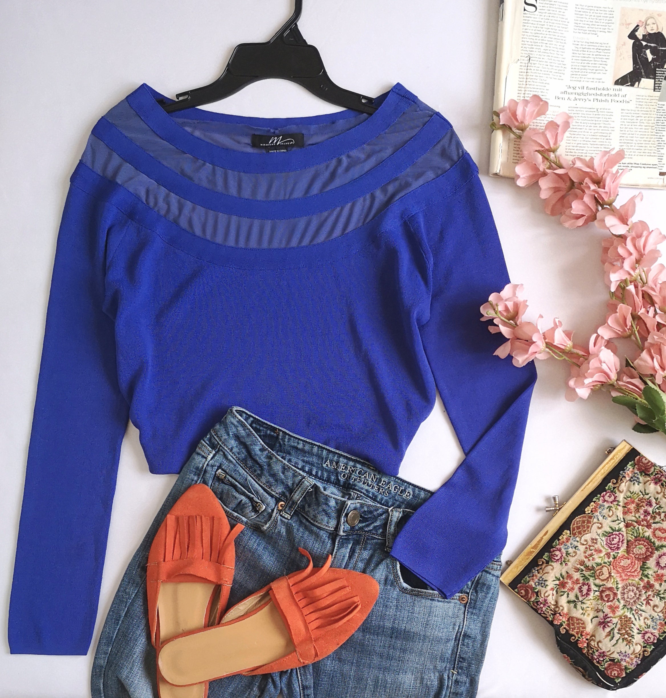 Blusa corta ⚓