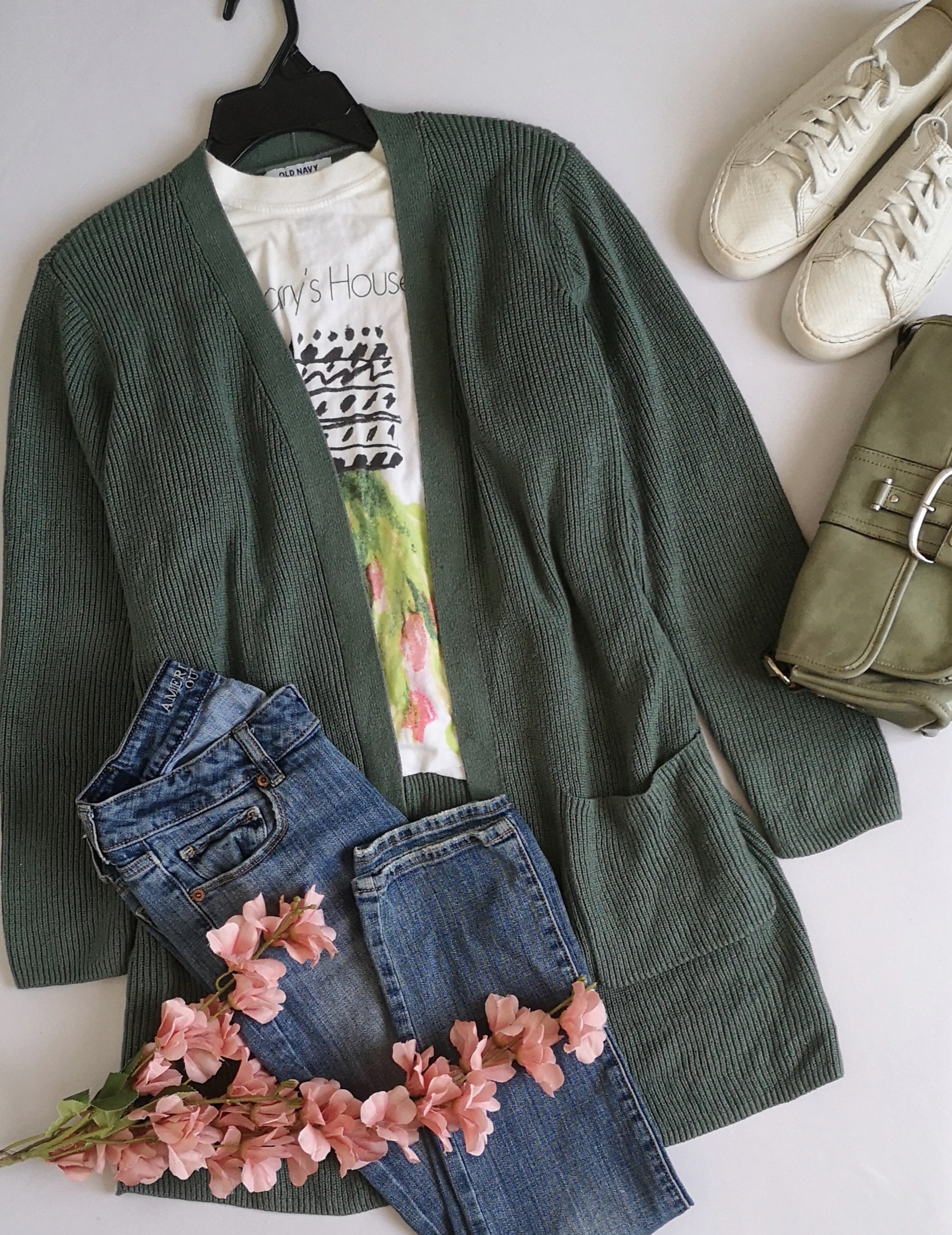 Cardigan tejido