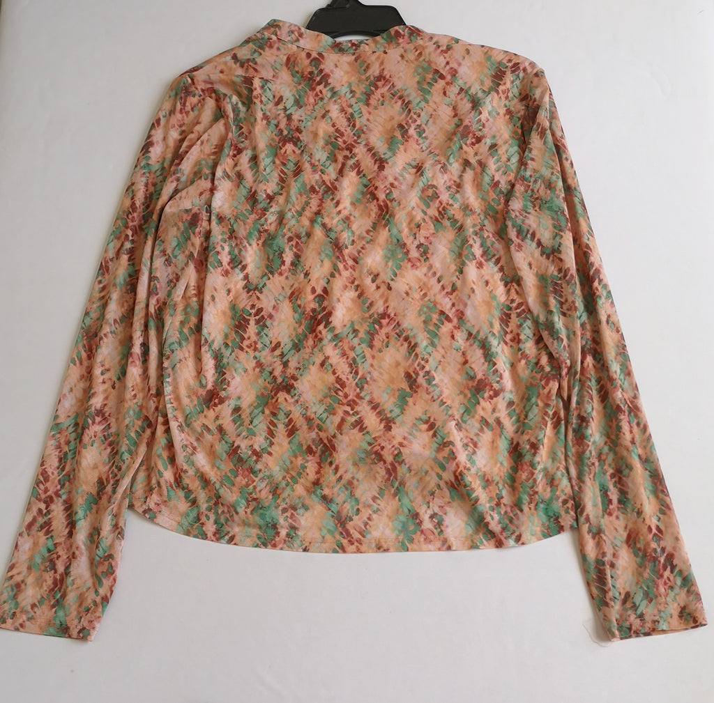 Blusa manga larga