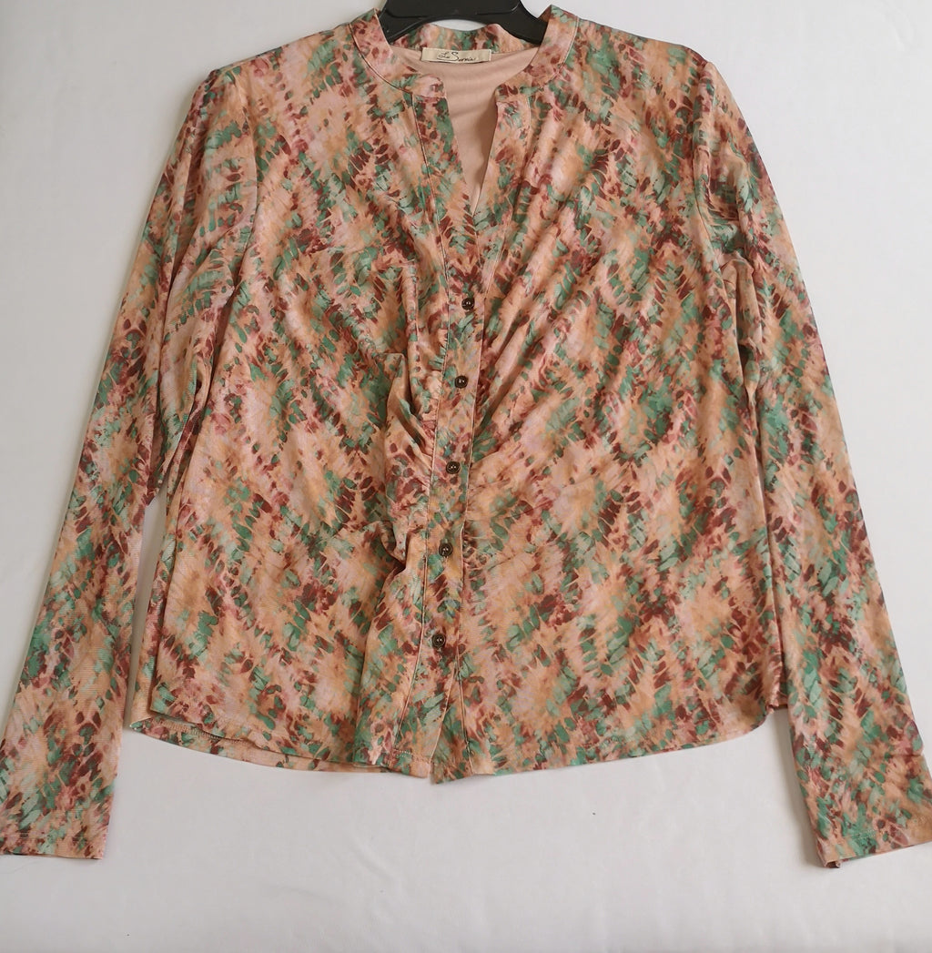 Blusa manga larga