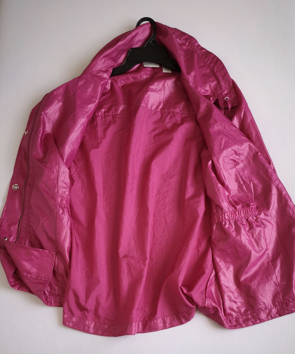 Jacket tipo impermeable