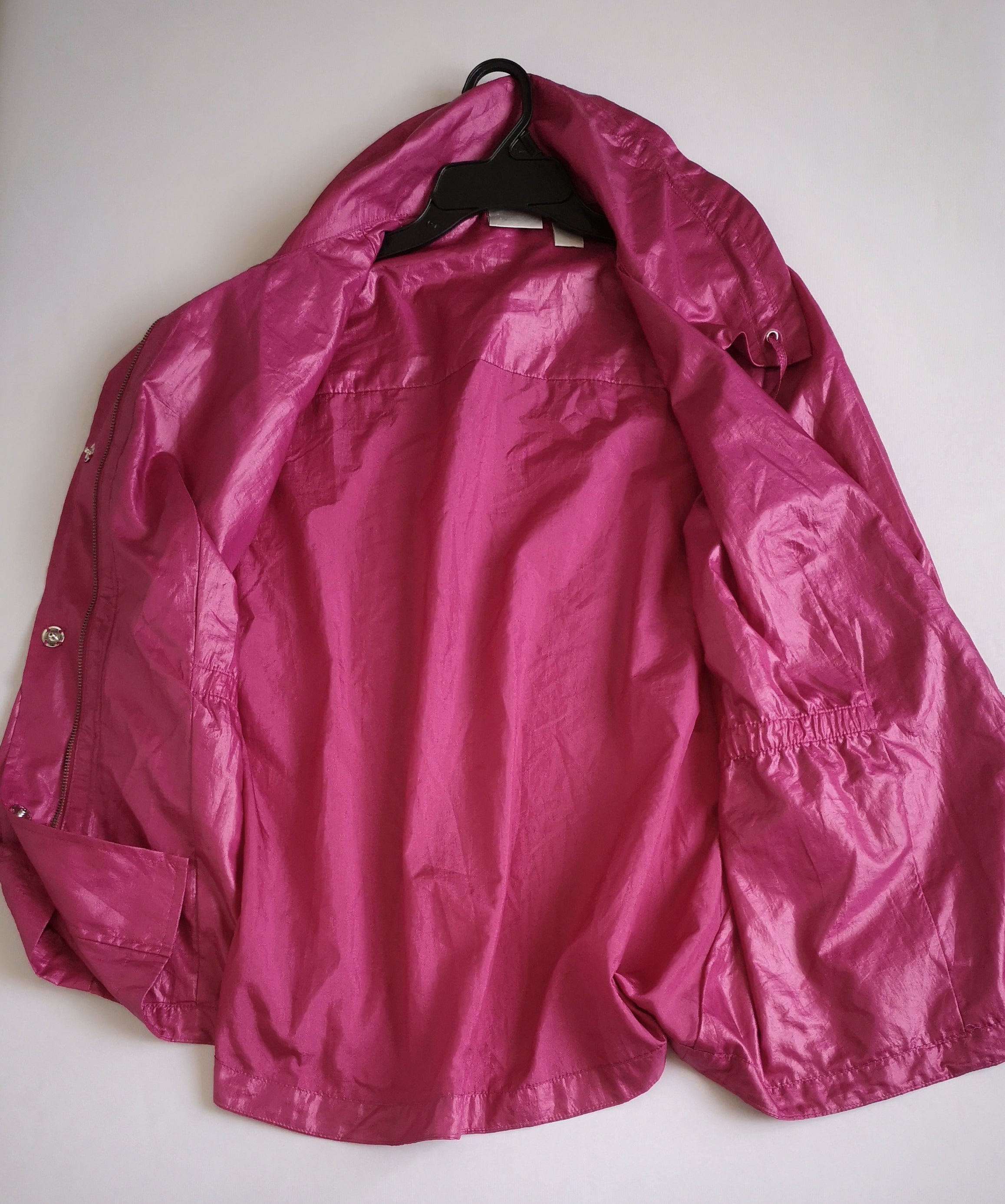 Jacket tipo impermeable