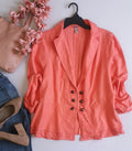 Blazer con encaje