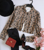 Chumpa de lona animal print