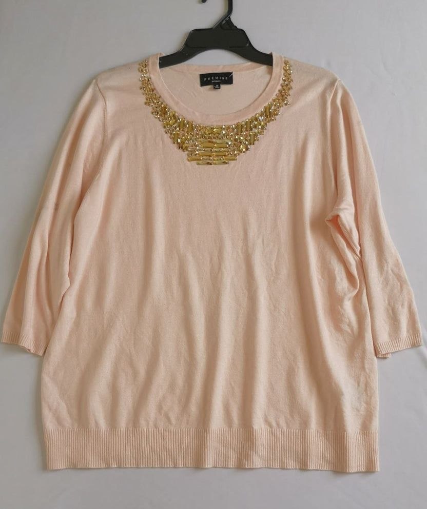 Pantalón tipo jogger con blusa manga 3/4 ❤️