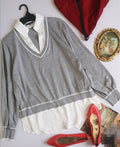 Blusa tipo suéter