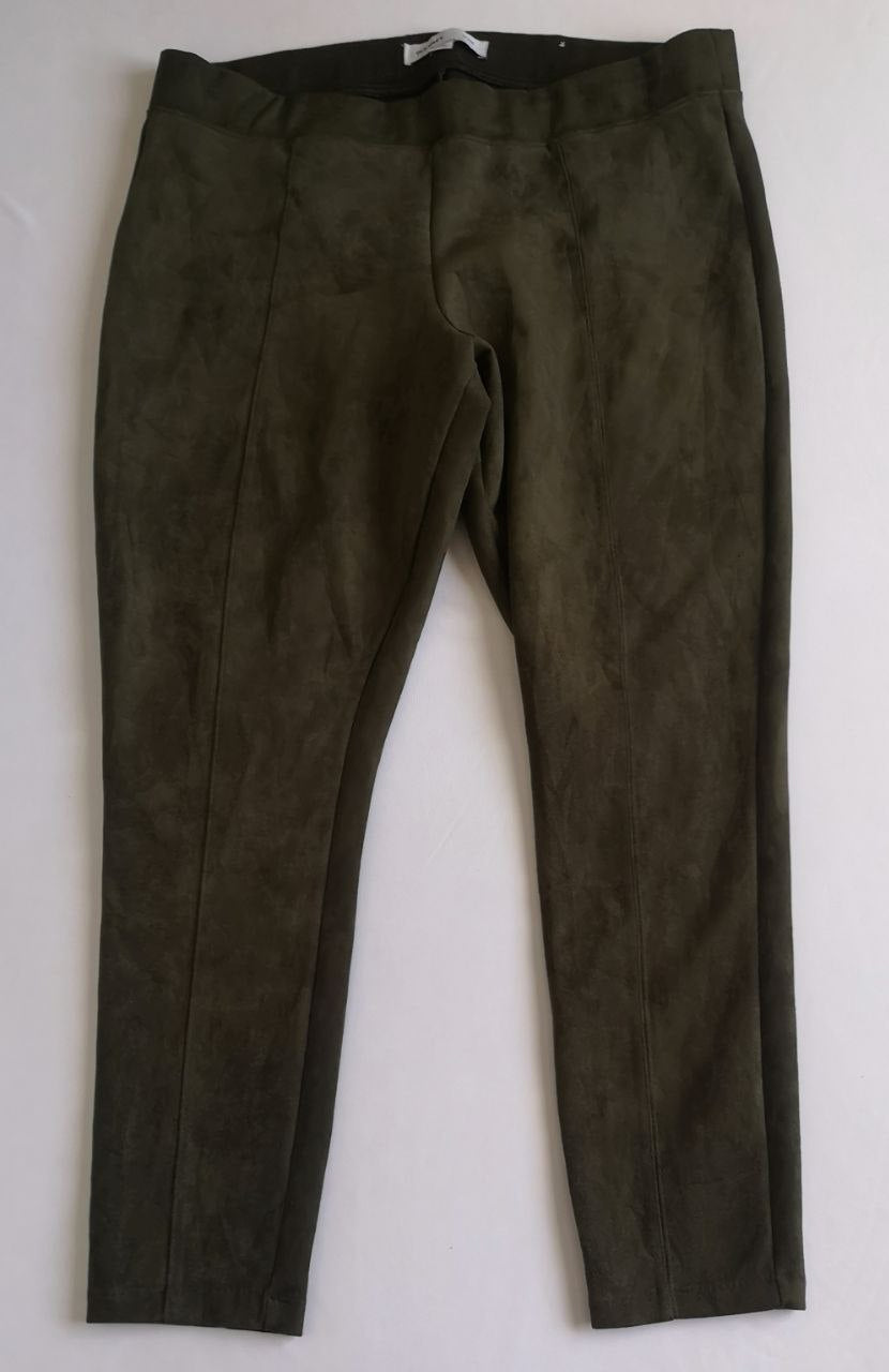 Blusa mangas bombachas con pantalón piel de durazno