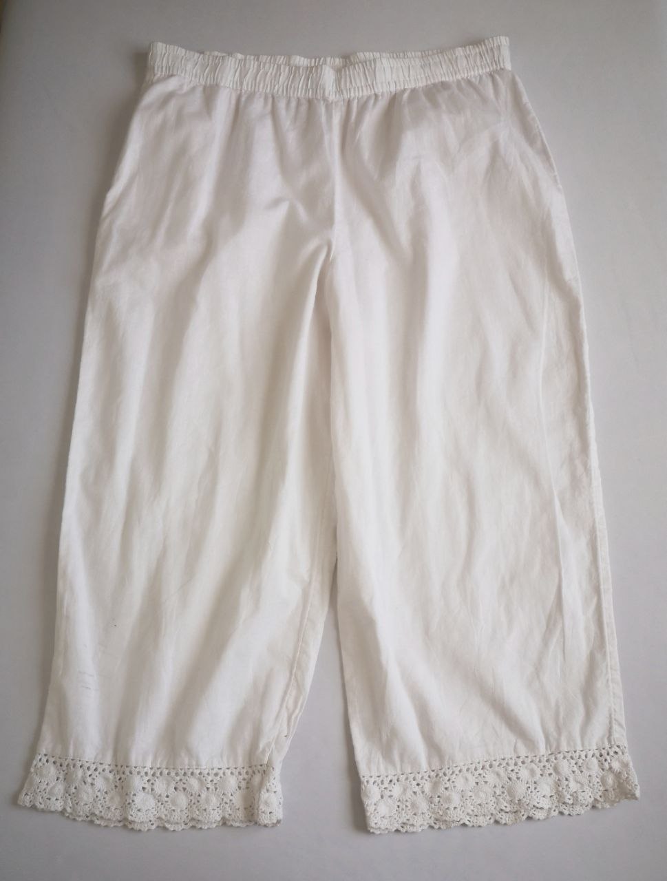 Pantalón de algodón con blusa manga corta ⚓