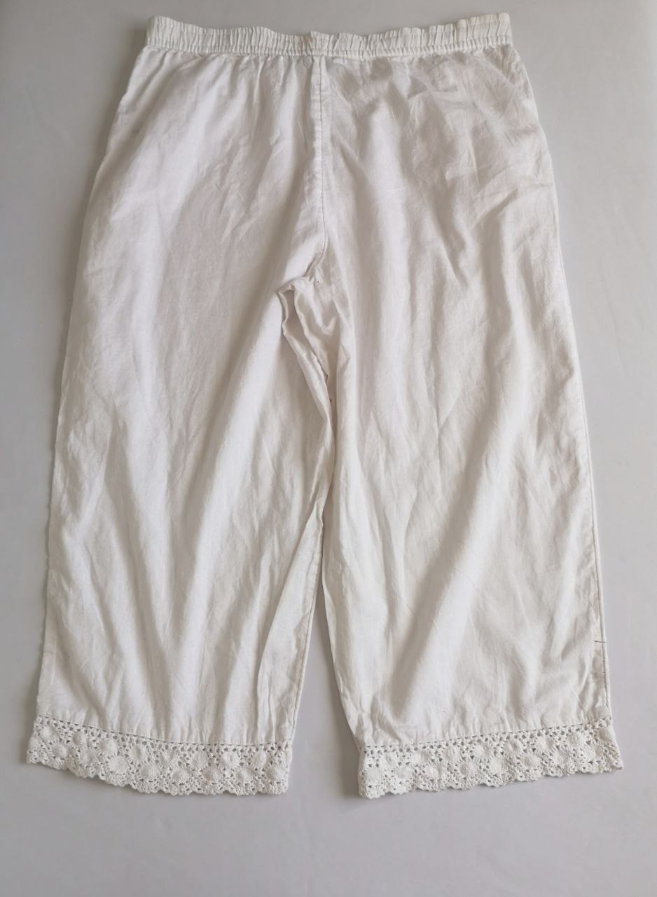 Pantalón de algodón con blusa manga corta ⚓