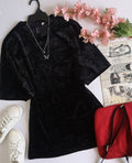 Blusa larga estampada de Mickey mouse