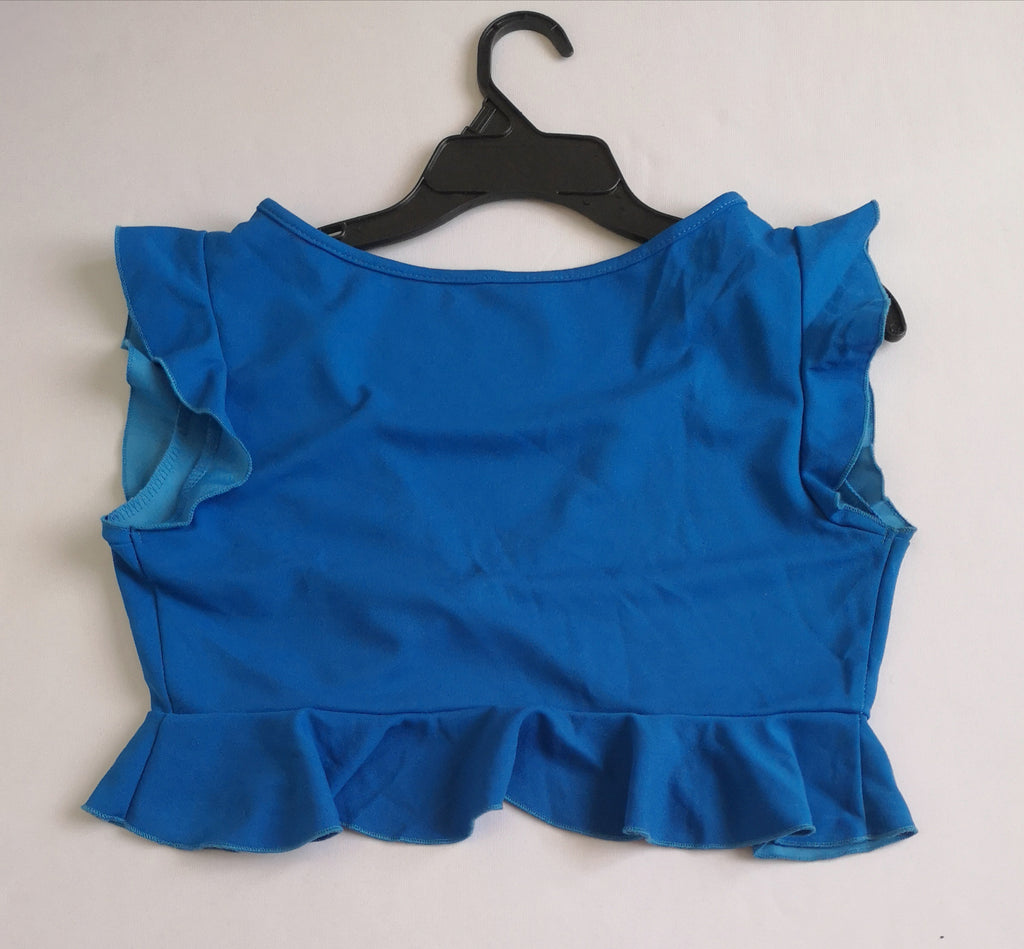 Palazzo tipo seda y Crop top