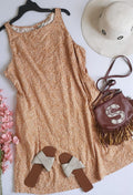Vestido con bolsas a los lados