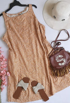 Vestido con bolsas a los lados