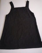 Vestido corte A con blusa de tul