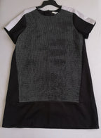 Vestido calada de adelante incluye cartera ⚓