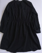 Vestido manga larga incluye cartera