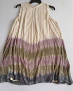 Vestido holgado incluye cartera crosboddy