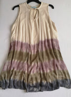 Vestido holgado incluye cartera crosboddy