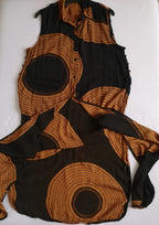 Maxi blusa abierta de los lados