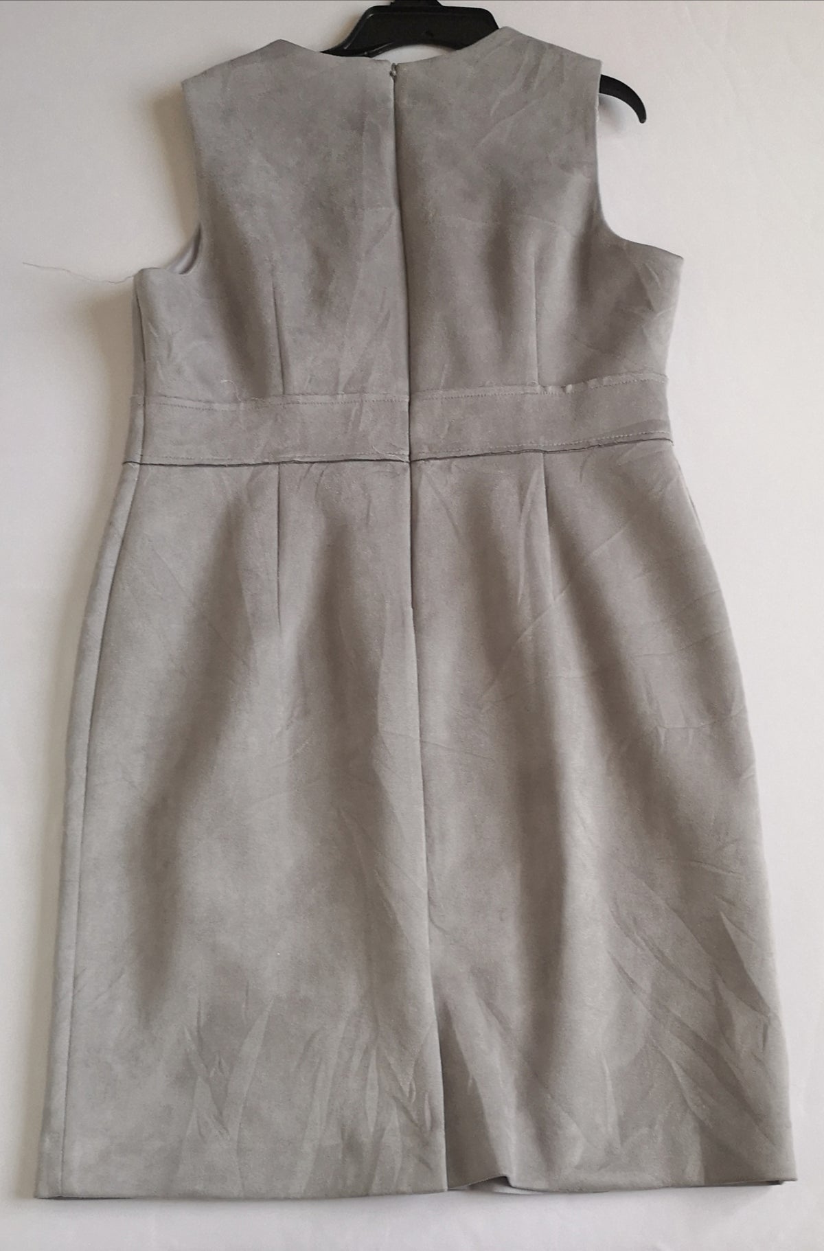 Vestido piel de durazno con adorno en la cintura ⚓