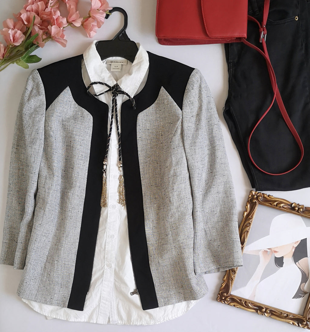 Chaqueta con zipper
