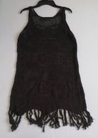 Blusa tejida incluye collar