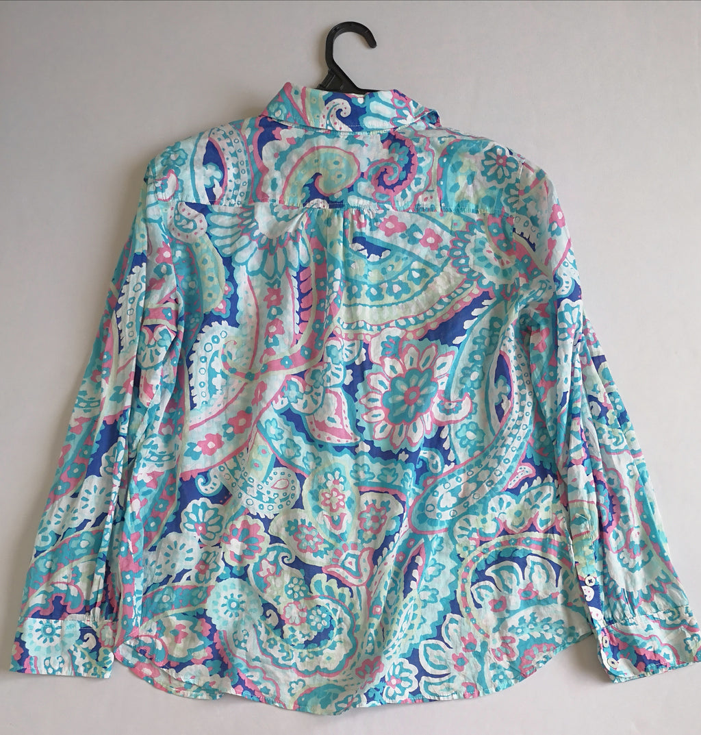 Blusa de algodón incluye cartera