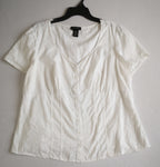 Culotte de encaje y blusa de algodón