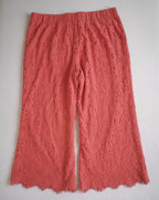 Culotte de encaje y blusa de algodón