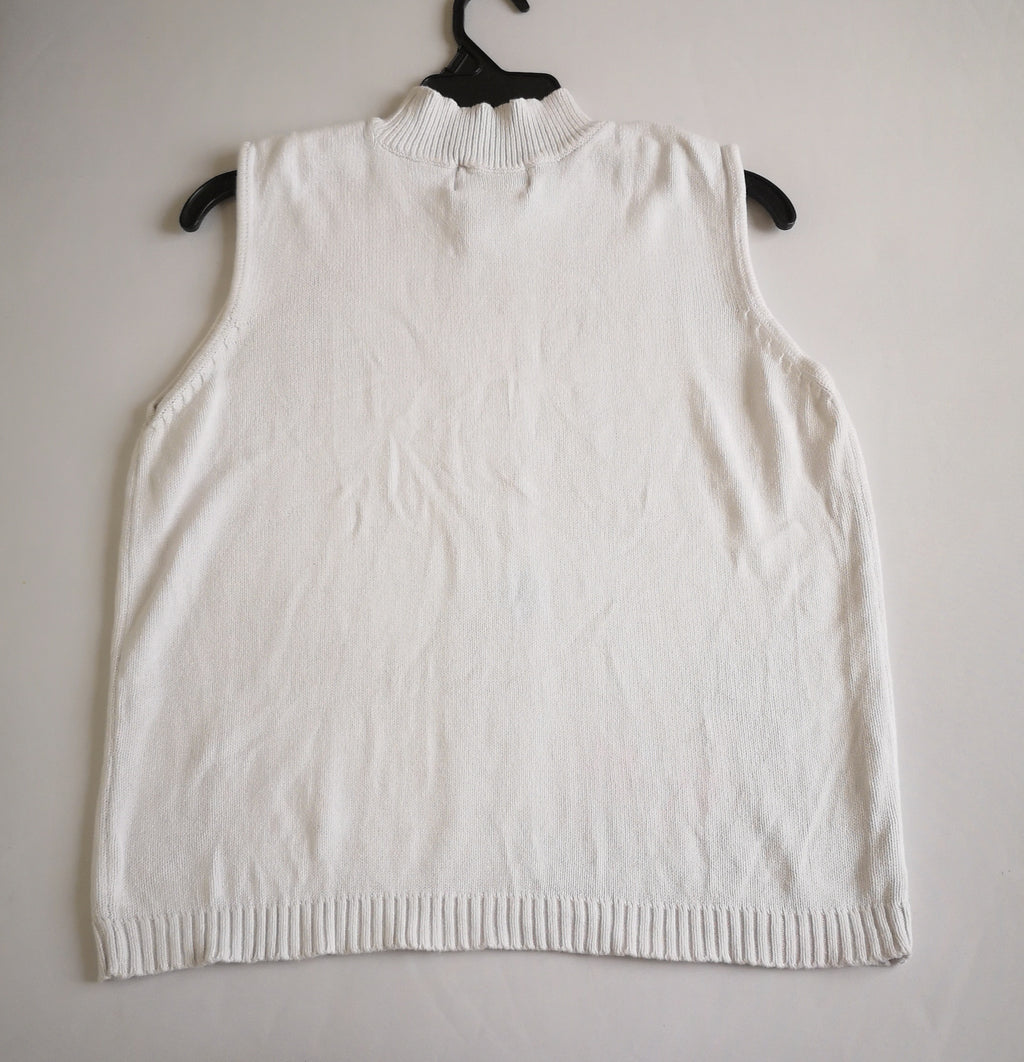 Pantalón tipo pans y blusa tejida