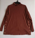 Blusa cuello cerrado con pantalón