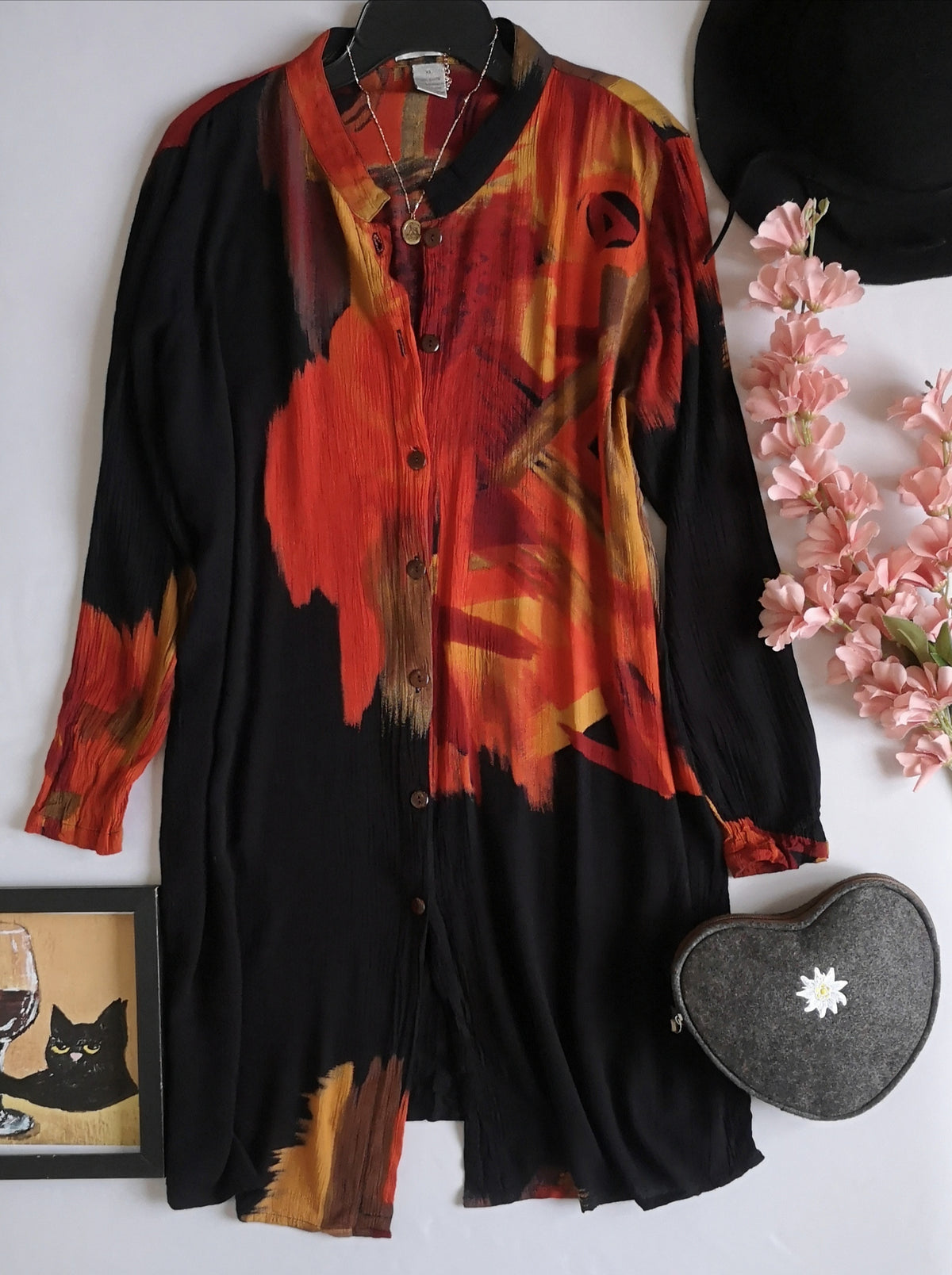 Maxiblusa incluye collar