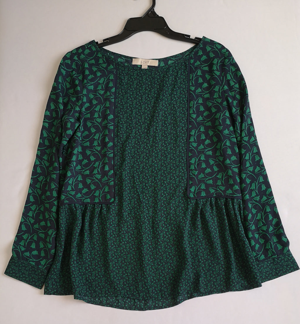 Blusa manga larga incluye collar