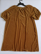 Vestido de terciopelo incluye cincho