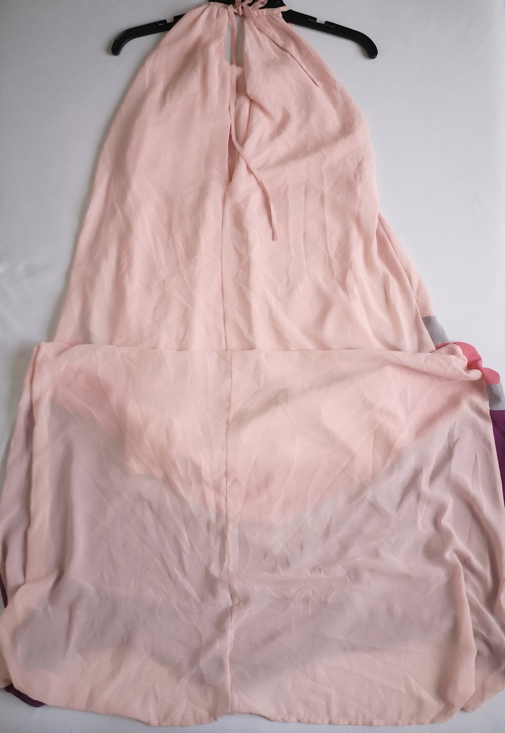 Vestido largo tipo halter