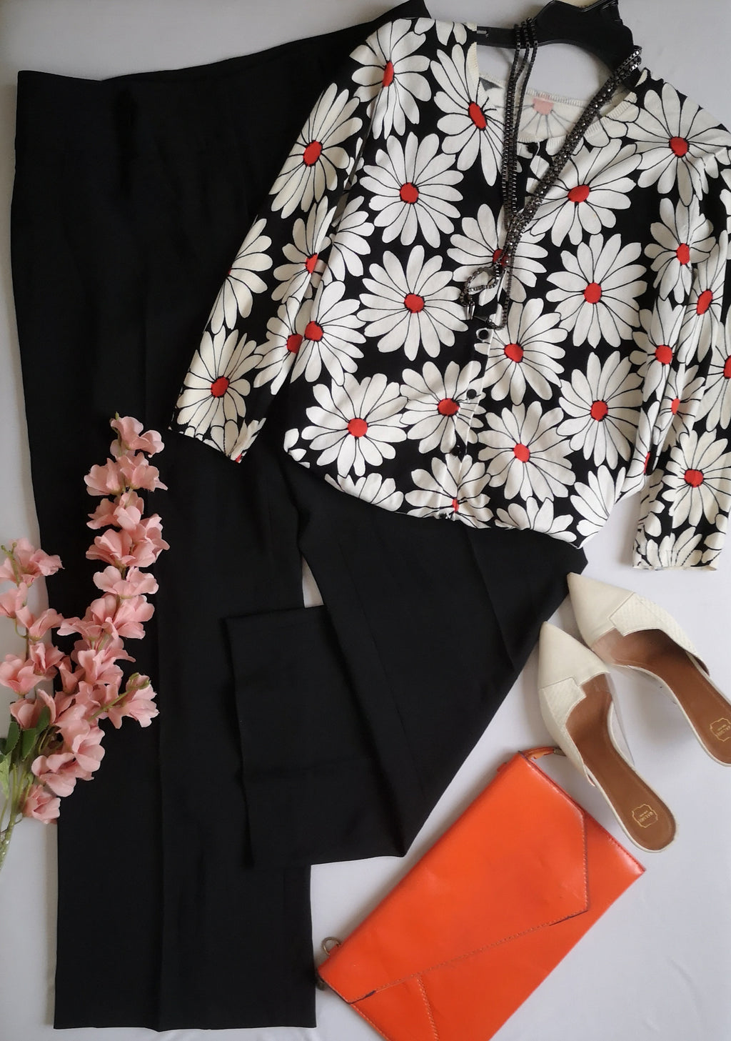 Cardigan manga 3/4 con pantalón tipo palazzo ❤️