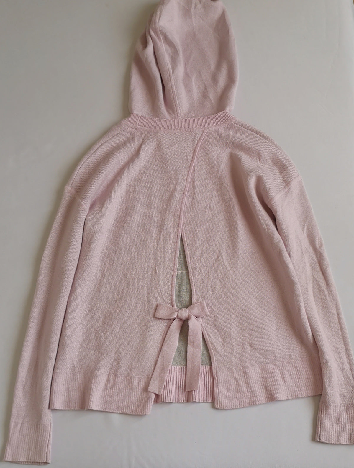 Sueter de cashmere abierto de atrás ⚓
