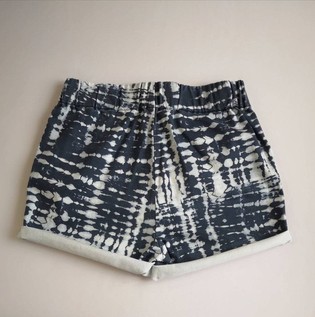 Blusa over size con short ⚓