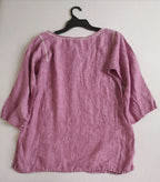 Blusa de lino incluye collar