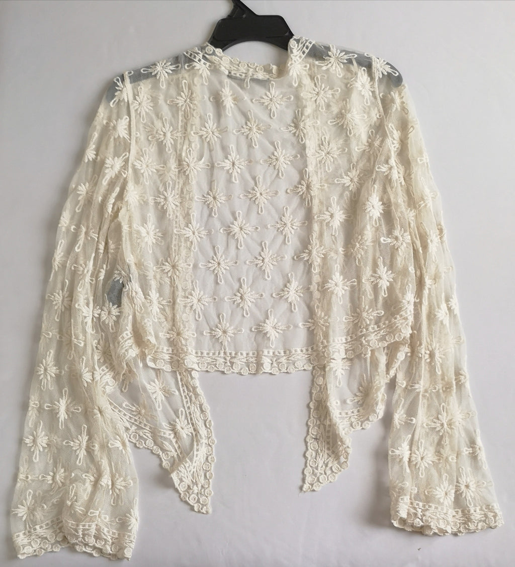 Kimono bordado mangas Campana con top ⚓