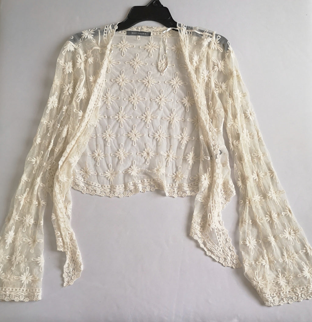 Kimono bordado mangas Campana con top ⚓
