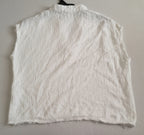Blusa sin mangas y palazzo tela suave