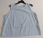 Falda abajo de la rodilla y blusa sin mangas ⚓