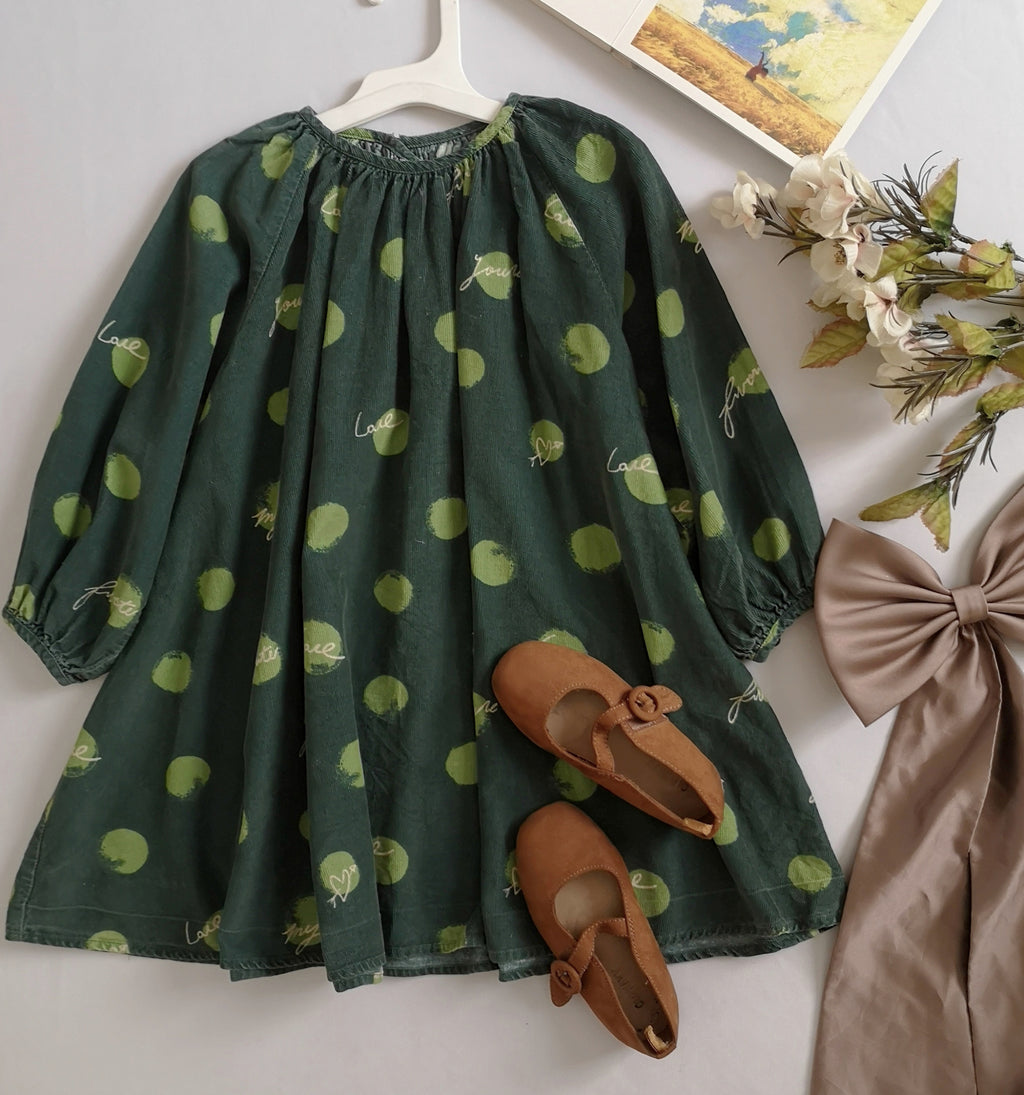 Vestido holgado de corduroy ⚓