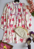 Vestido holgado manga larga