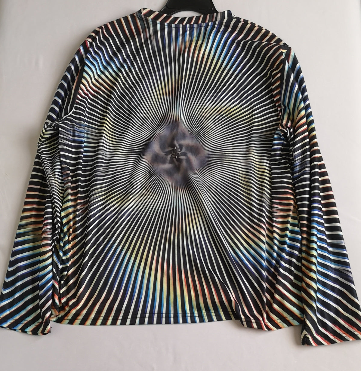Blusa manga larga con palazzo de corduroy