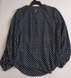 Blusa mangas bombachas y palazzo tela de vestir