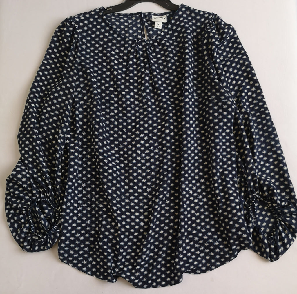 Blusa mangas bombachas y palazzo tela de vestir