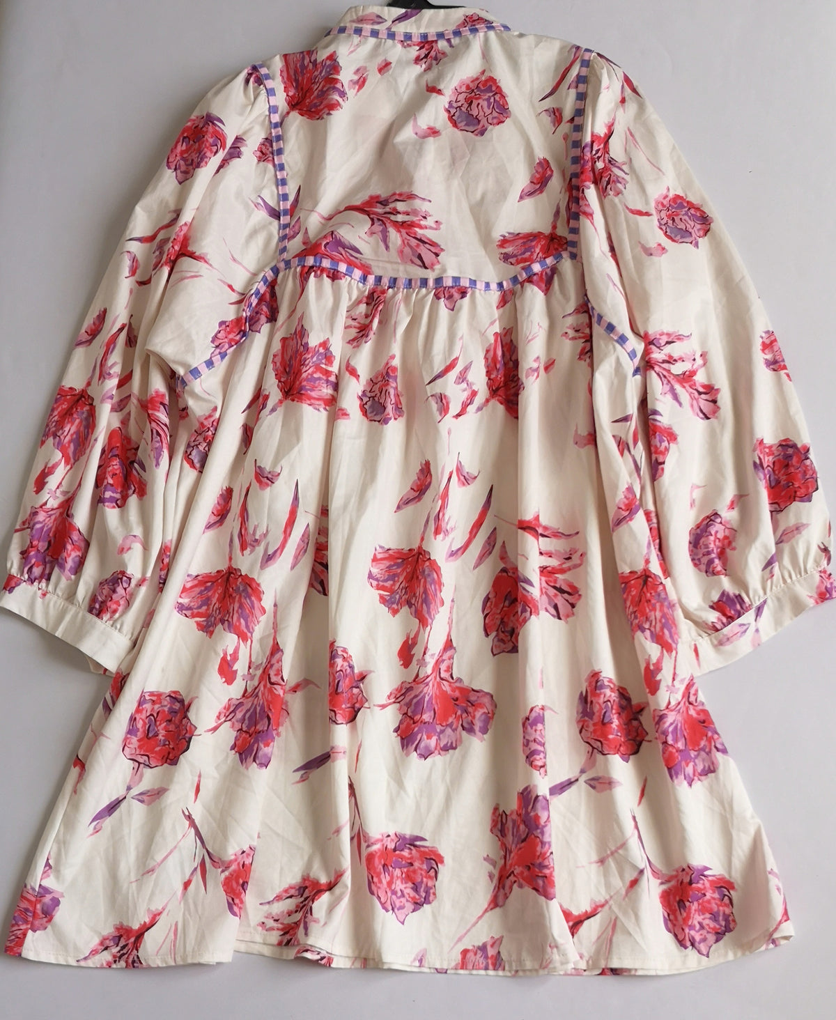 Vestido holgado manga larga